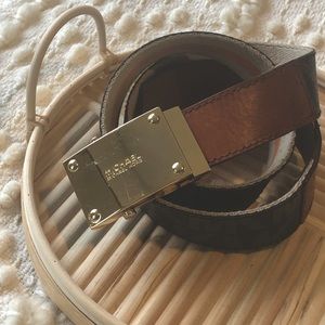 Michael Kors leather belt